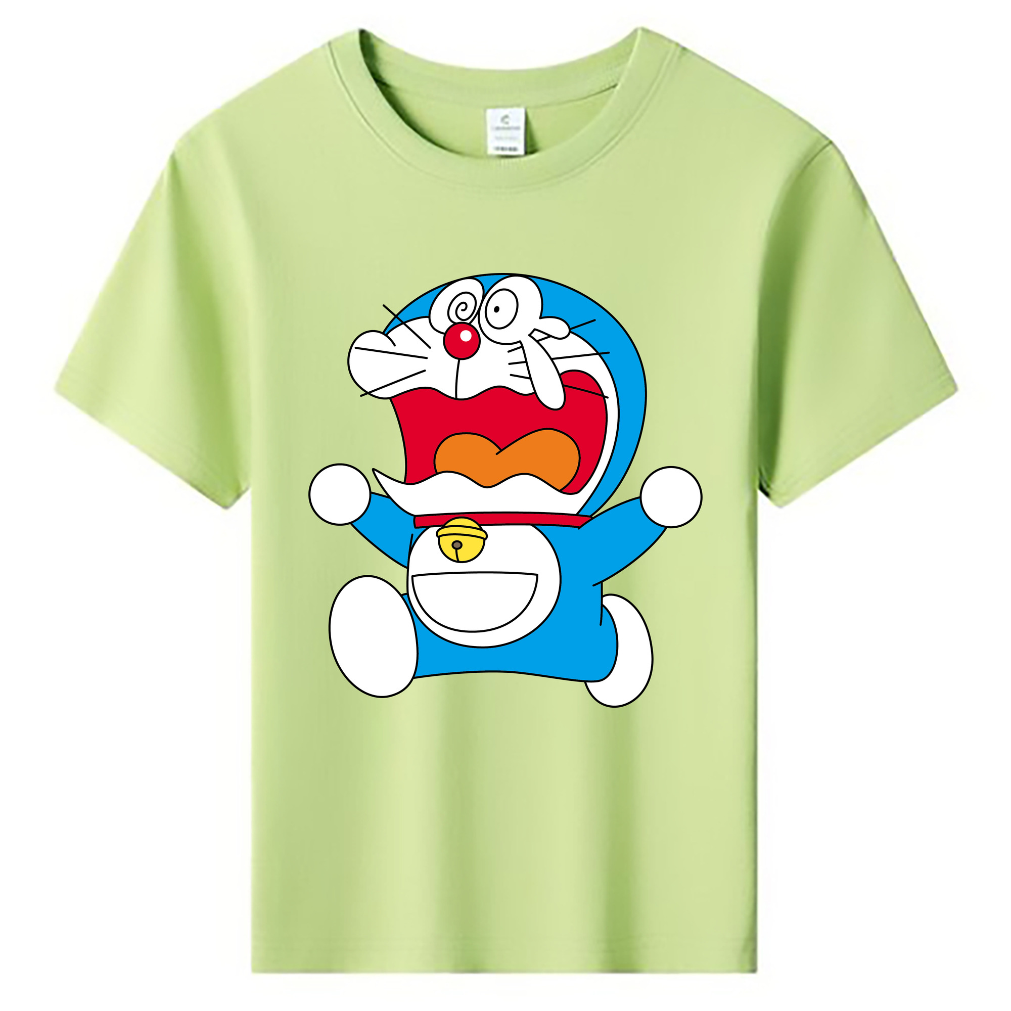 （画像用） ドラえもん Doraemon 綿100％キッズTシャツ（フロントプリント）